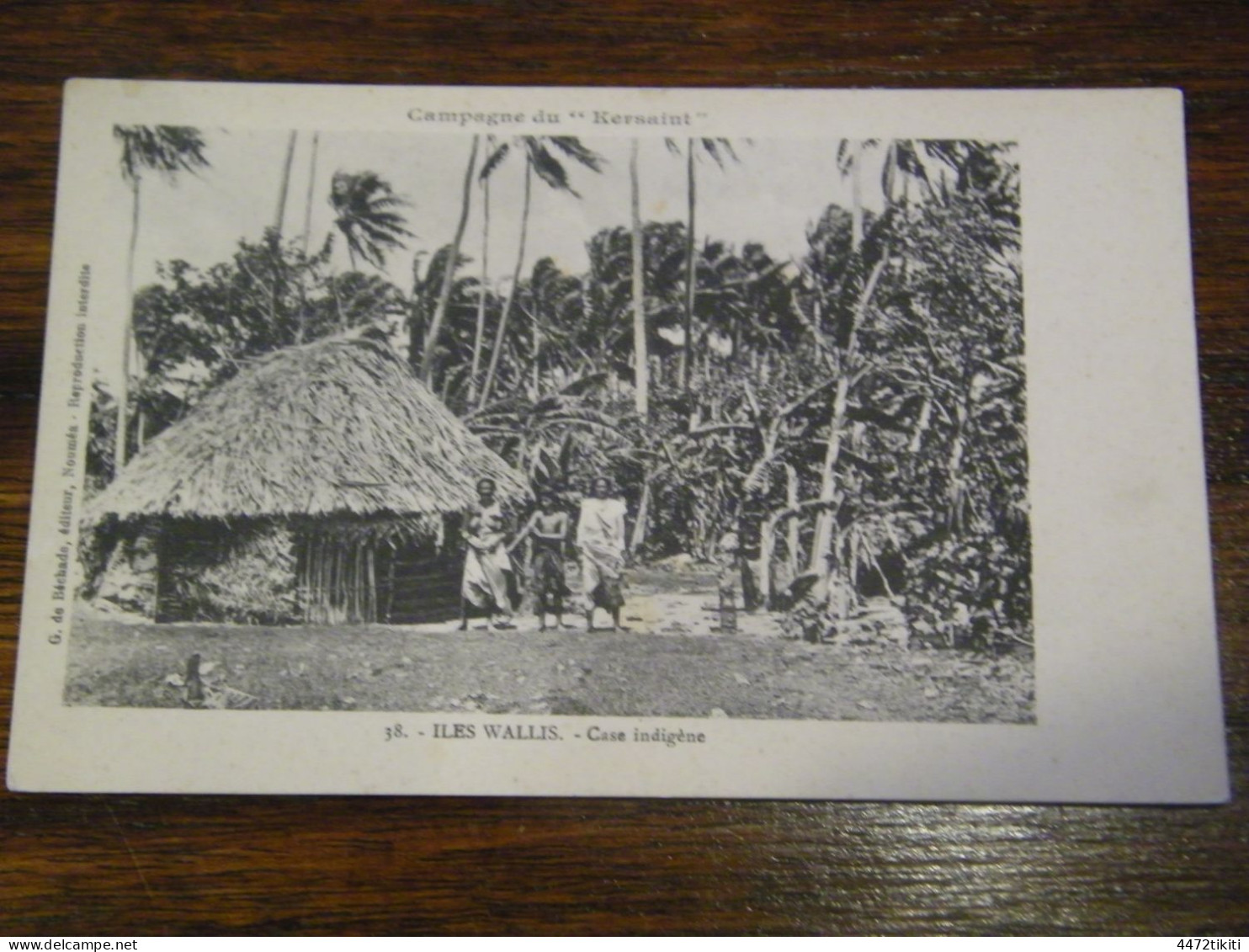 CPA - Iles Wallis - Case Indigène - 1910 - SUP (HV 70) - Wallis Et Futuna