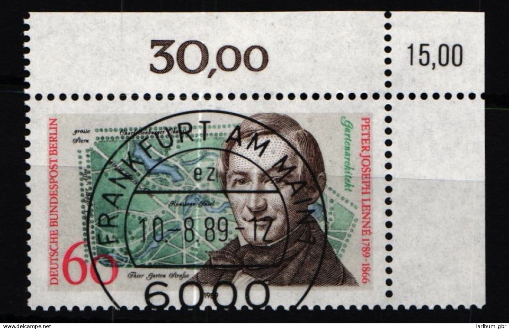 Berlin 850 Gestempelt KBWZ, Vollstempel, Originalgummi #KU419 - Other & Unclassified