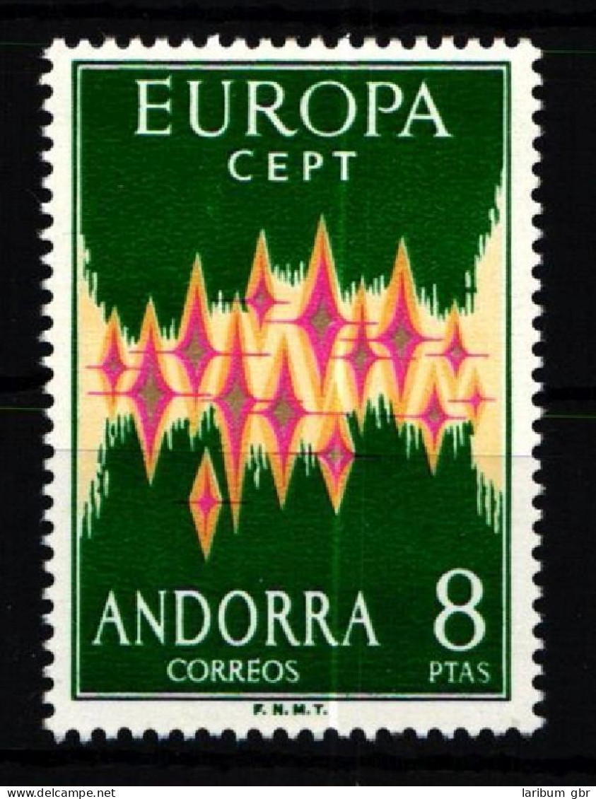Andorra Spanisch 71 Postfrisch Europa Union Cept #KU498 - Altri & Non Classificati