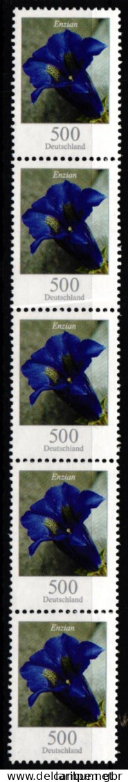 BRD 2877 R Postfrisch Als 5er Streifen Mit Zählnummer 45 #KU473 - Altri & Non Classificati