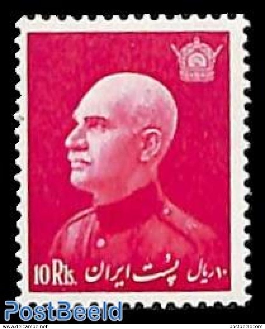 Iran/Persia 1938 10R, Stamp Out Of Set, Mint NH - Iran