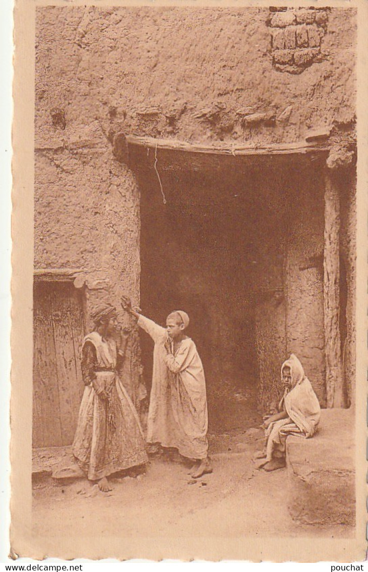 ZA 14- MAISON ARABE - CONVERSATION AGREABLE - R. PROUHO , HUSSEIN DEY ( ALGERIE )- 2 SCANS - Africa