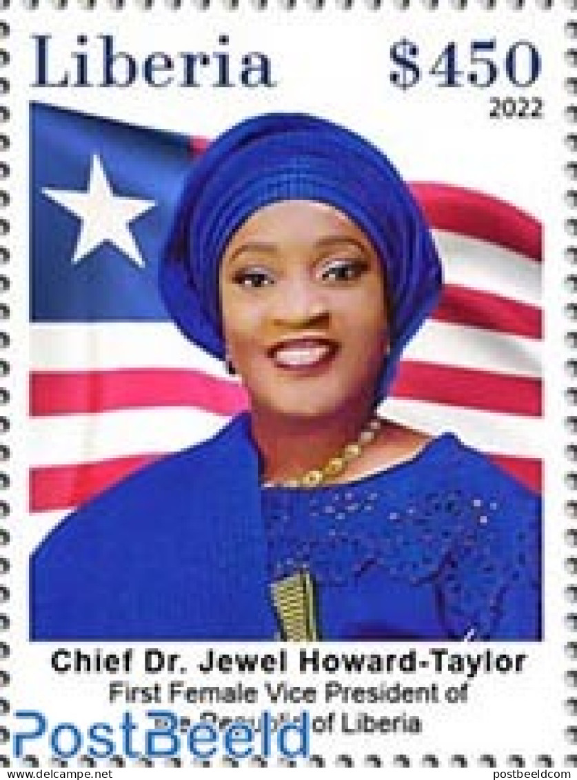 Liberia 2023 Vice President Of The Republic Of Liberia, Mint NH, History - Politicians - Sonstige & Ohne Zuordnung