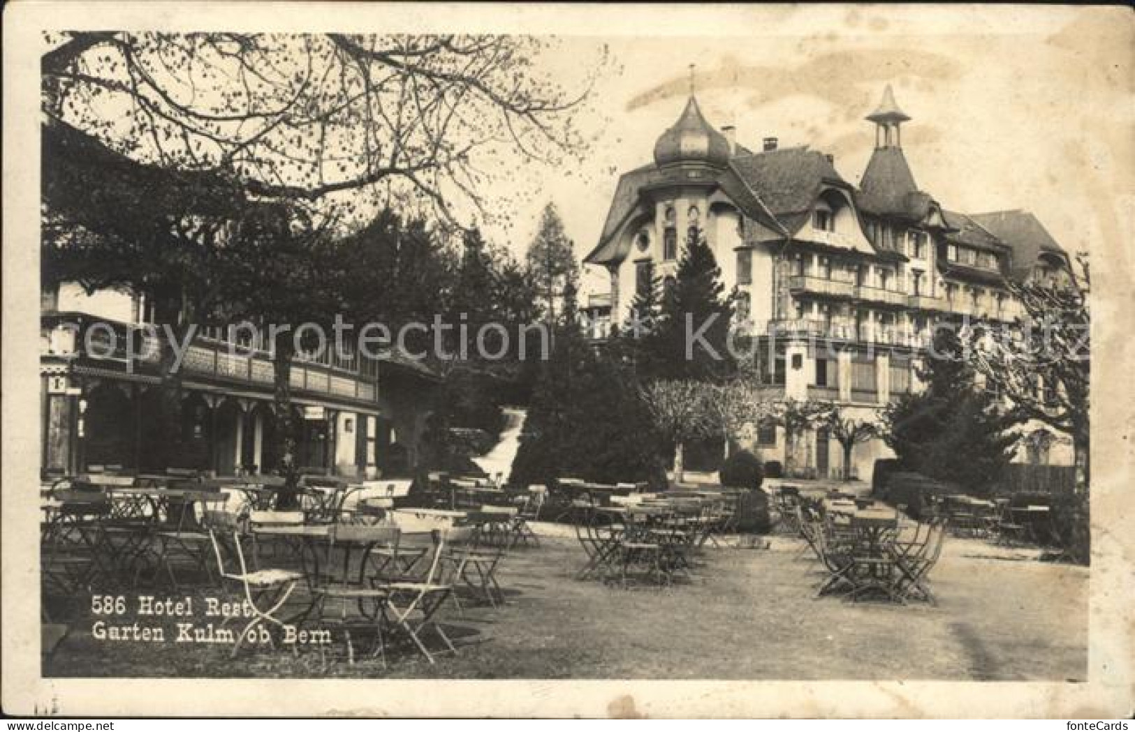 12018294 Bern BE Hotel Restaurant Garten Kulm Bern - Sonstige & Ohne Zuordnung