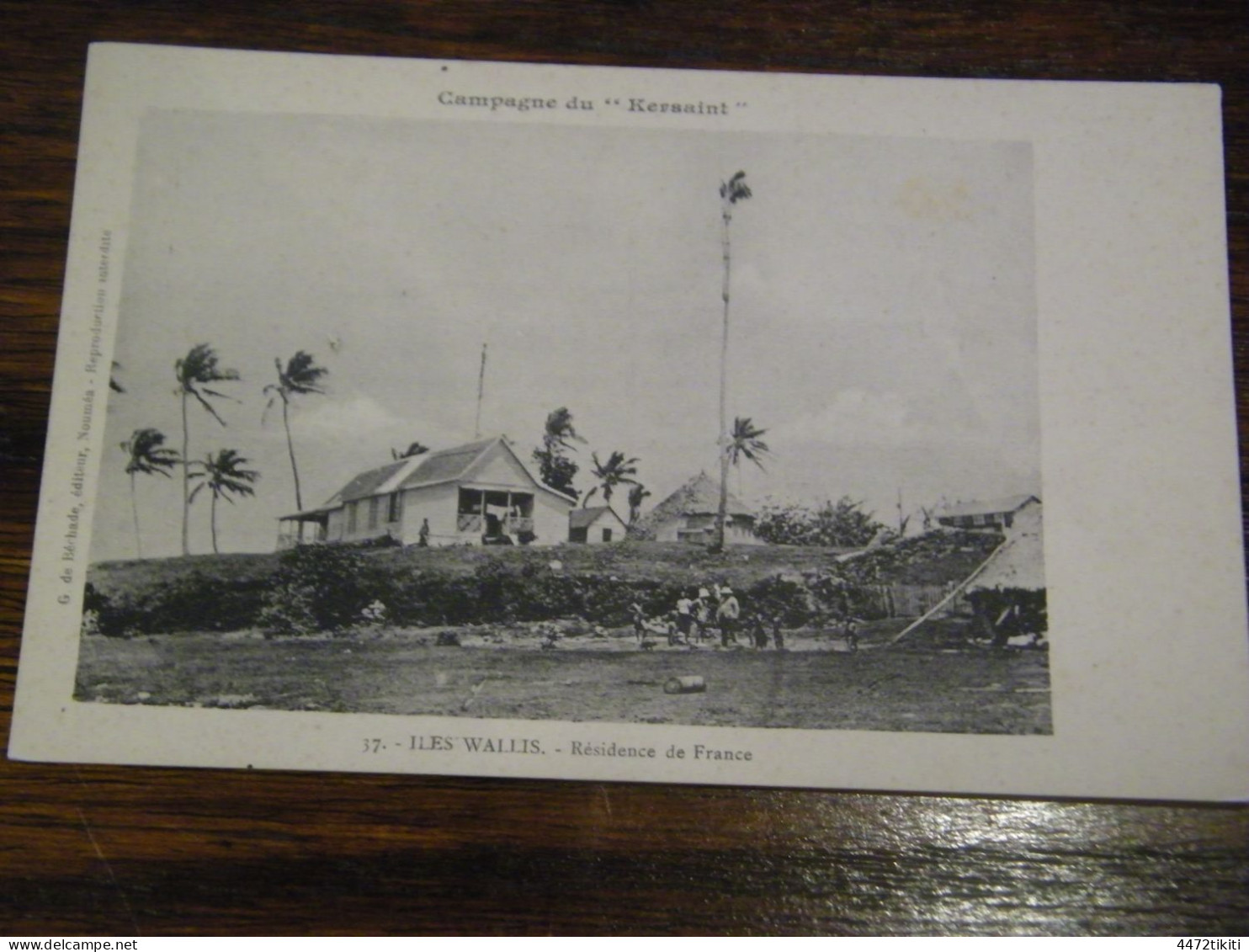 CPA - Iles Wallis - Résidence De France - 1910 - SUP (HV 71) - Wallis Et Futuna