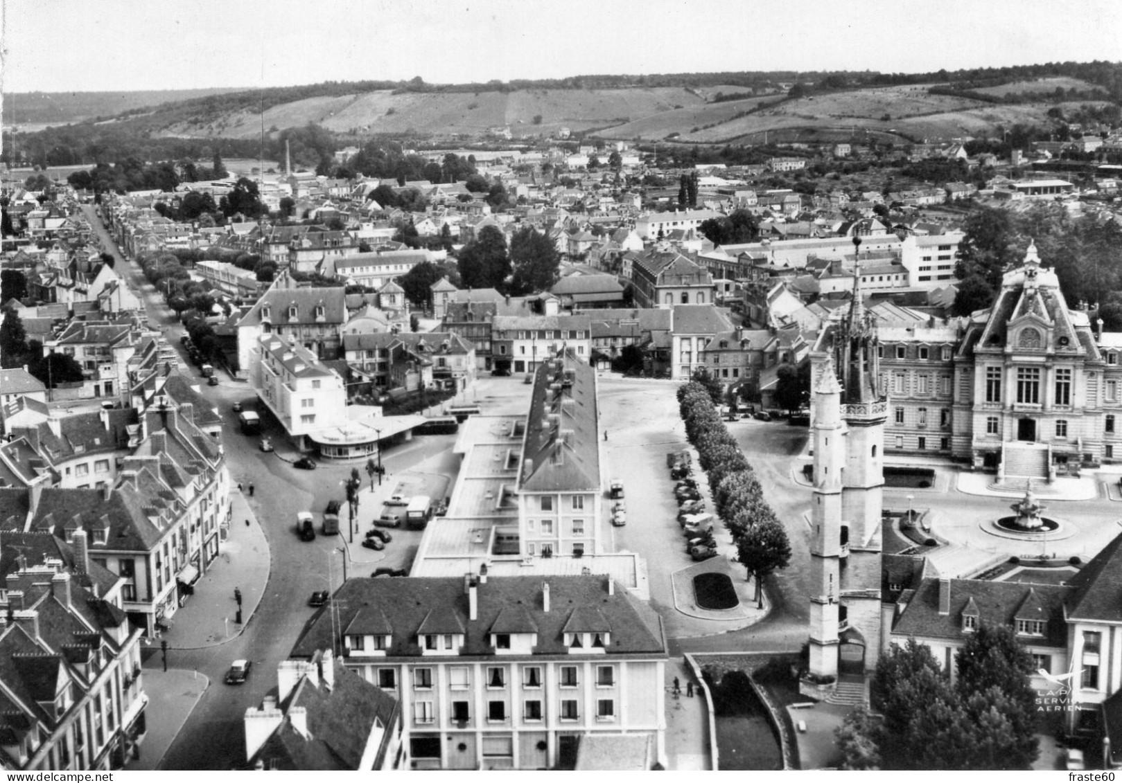 Evreux - La Gare Routière ( En Avion Au-dessus De ...) - Evreux