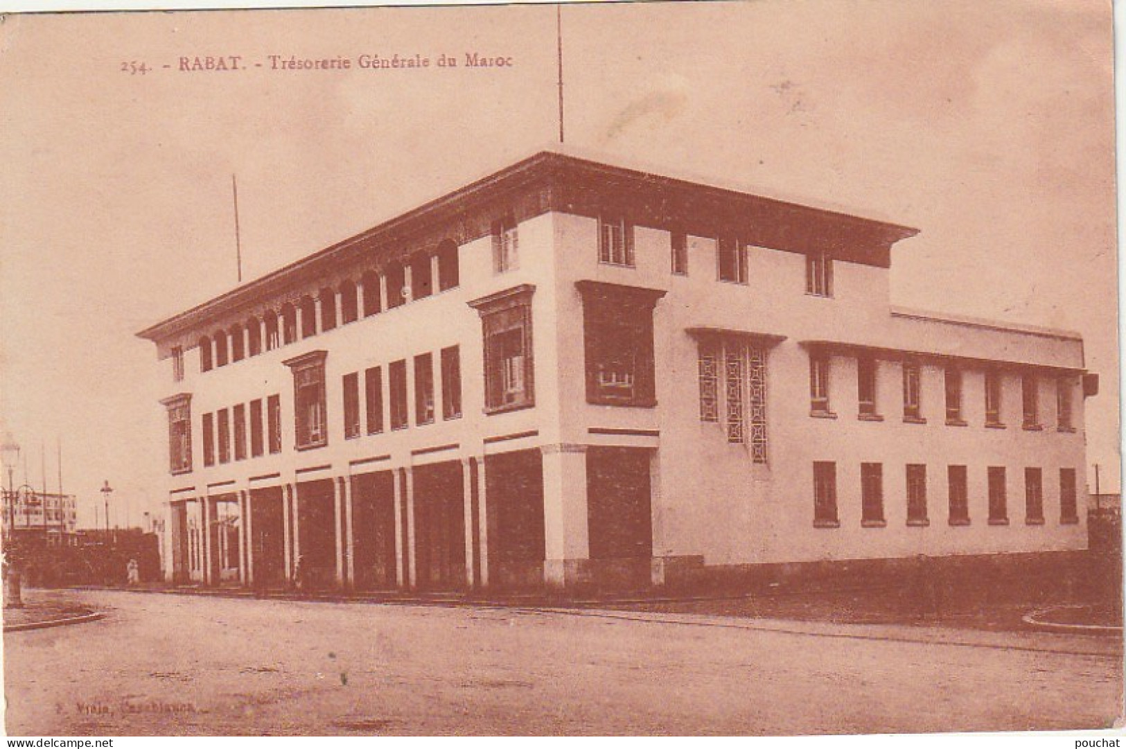 ZA 16- RABAT( MAROC ) - TRESORERIE GENERALE DU MAROC - 2 SCANS - Rabat