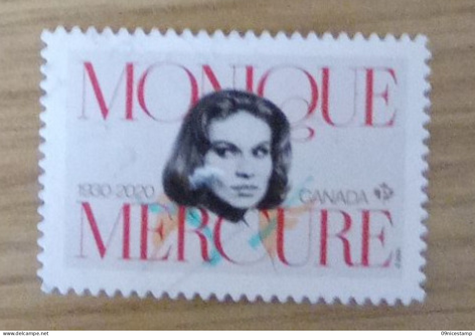 Canada, Year 2023, Cancelled; Monique Mercure - Used Stamps