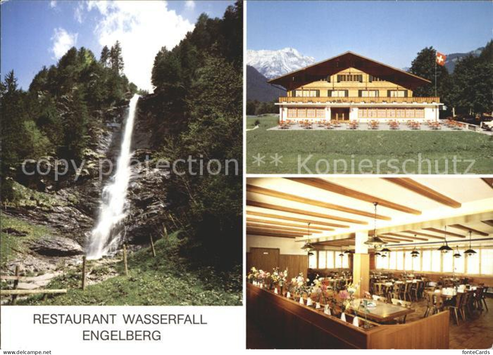 12016782 Engelberg OW Restaurant Wasserfall Engelberg OW - Other & Unclassified