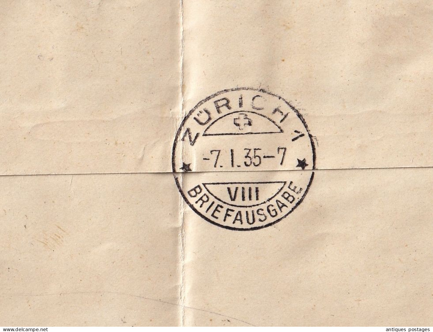 Lettre 1835 Recommandée Moscou Moscow Н. И. КЕЛЕН Kelen URSS Russie Russia Zürich Suisse Москва Registered