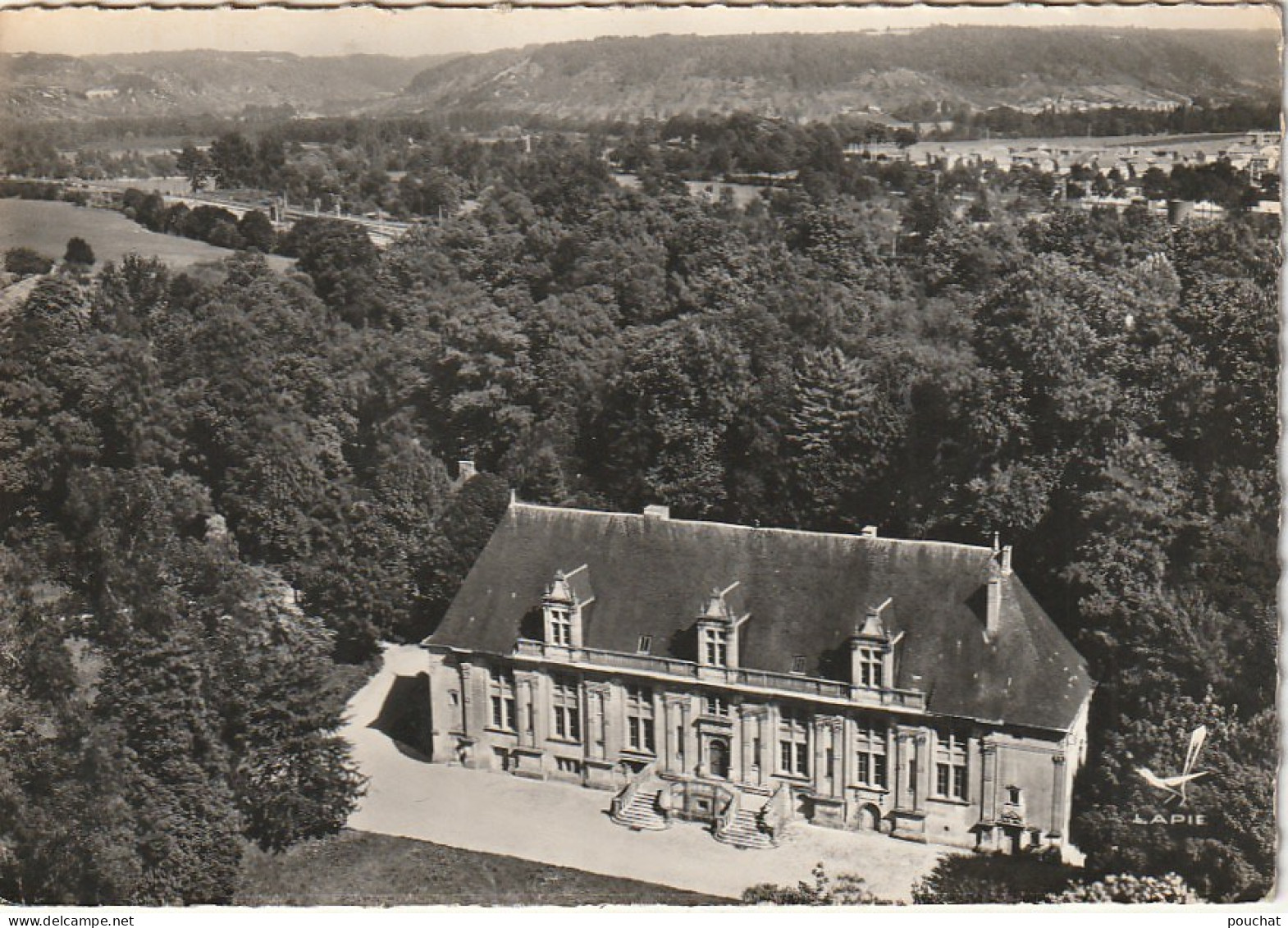 ZA 20-(52) JOINVILLE - LE CHATEAU - VUE AERIENNE - 2 SCANS - Joinville