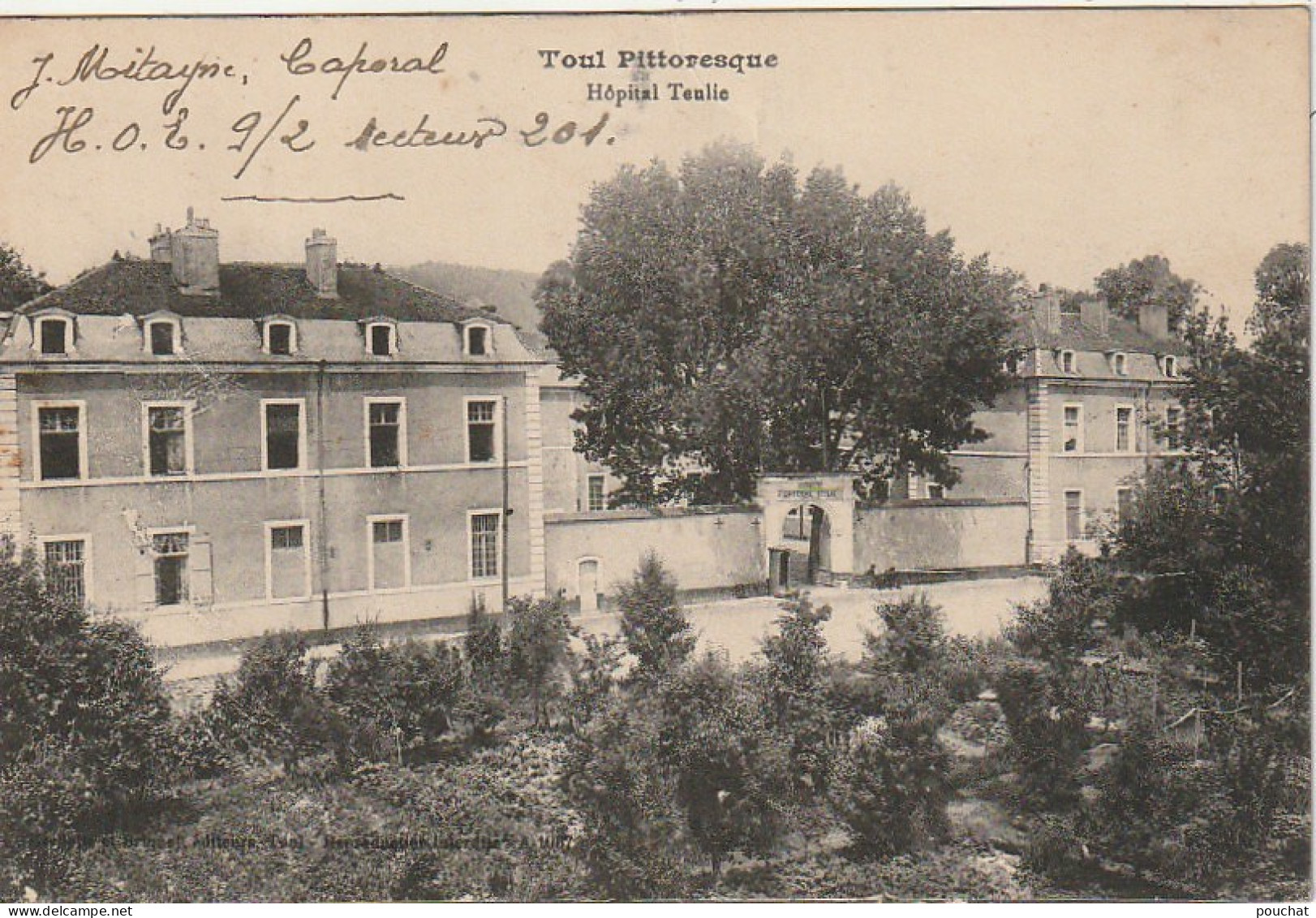 ZA 22-(54)  TOUL - HOPITAL TEULIE - 2 SCANS - Toul