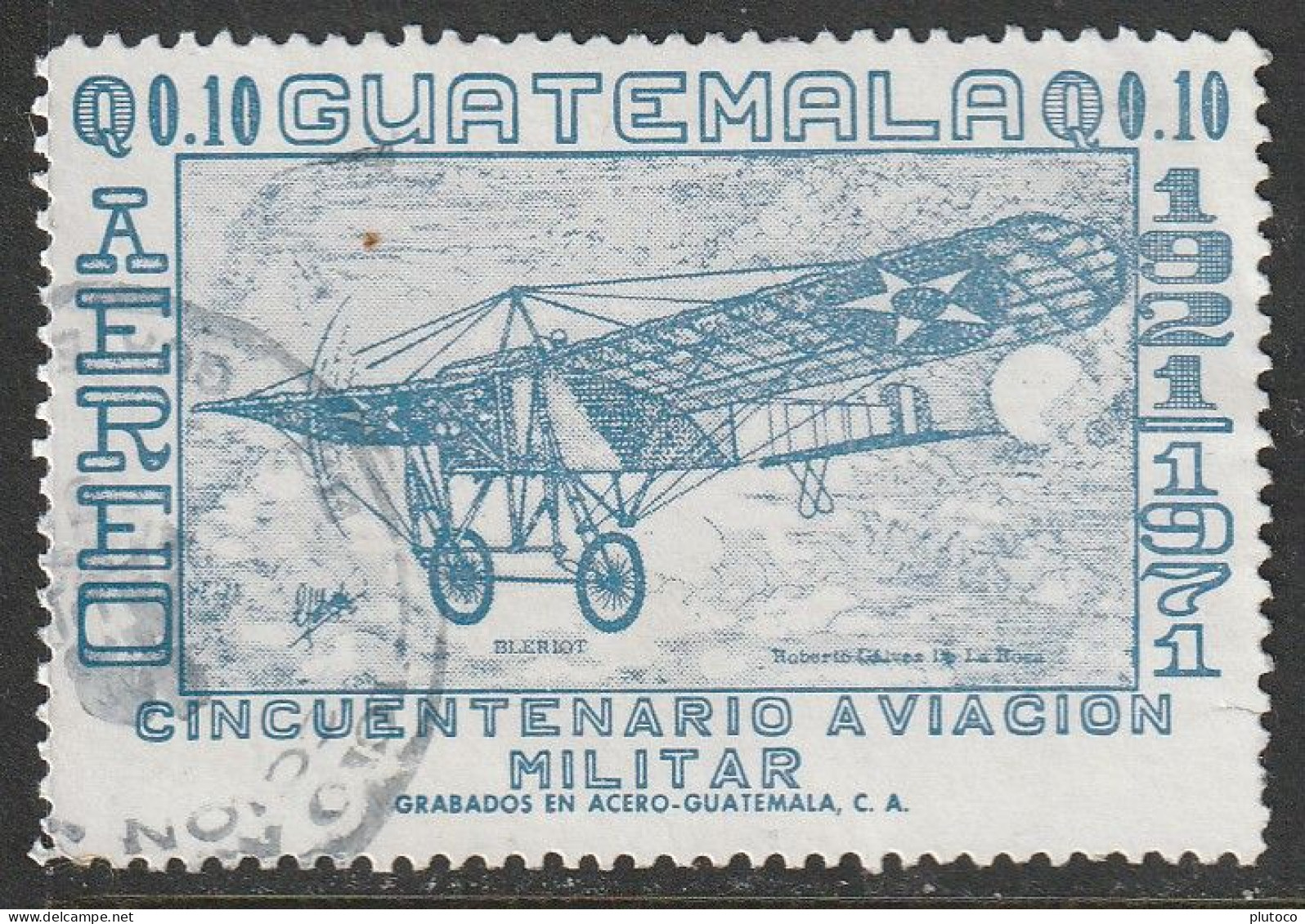 GUATEMALA, USED STAMP, OBLITERÉ, SELLO USADO - Guatemala