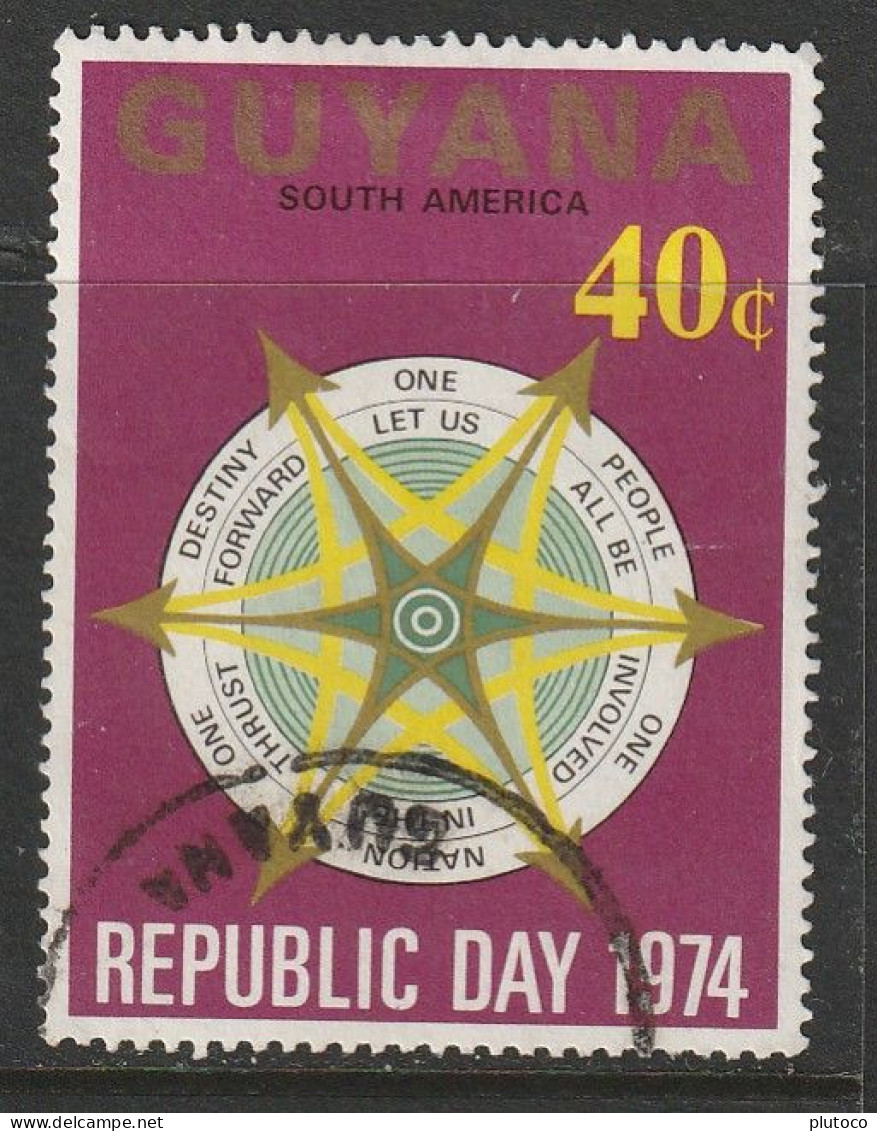 GUYANA, USED STAMP, OBLITERÉ, SELLO USADO - Guyana (1966-...)