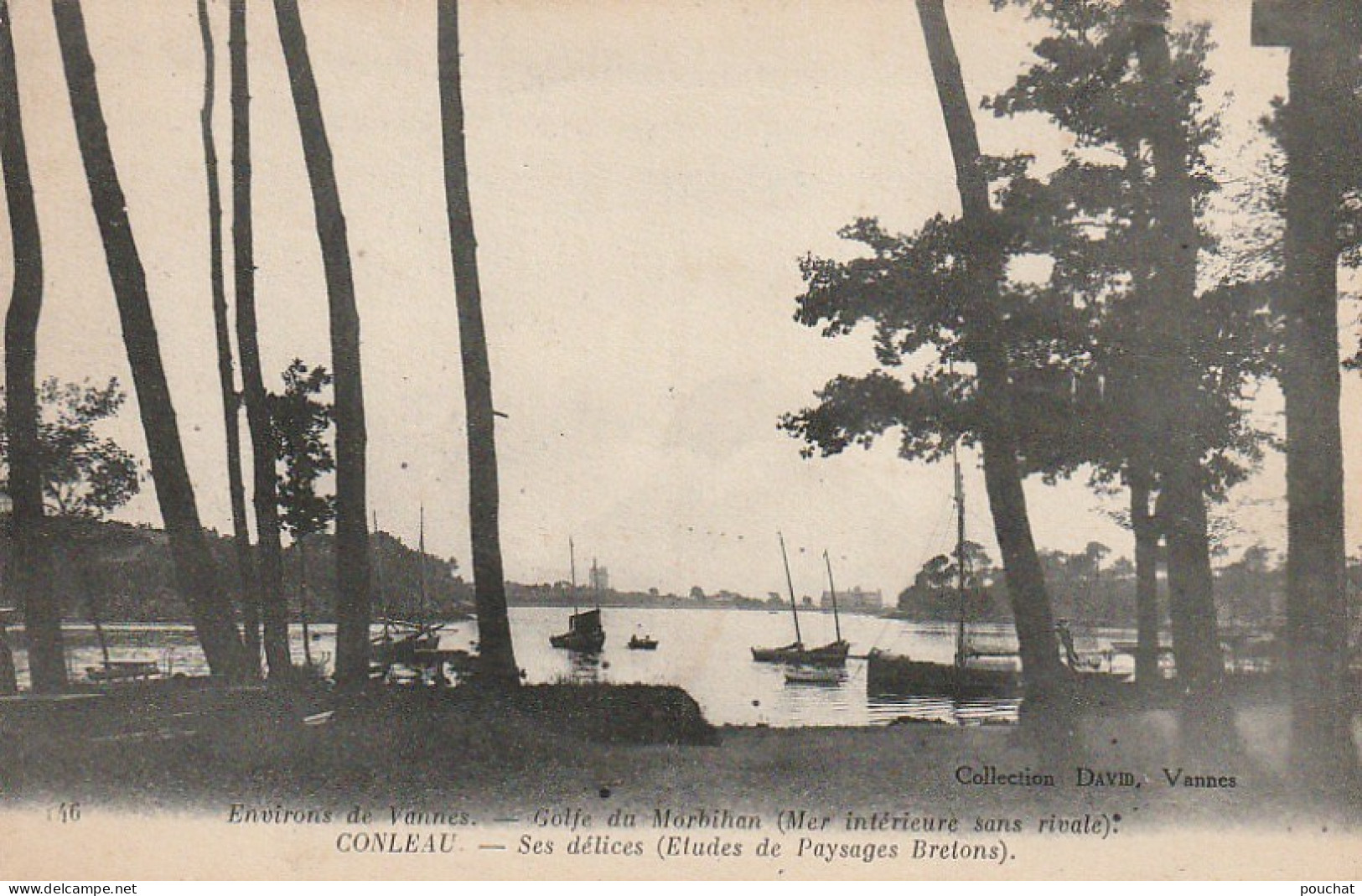 ZA 24-(56) ENVIRONS DE VANNES - CONLEAU - 2 SCANS - Sonstige & Ohne Zuordnung