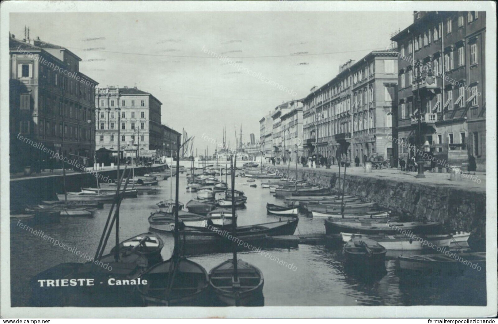 Bu673 Cartolina  Trieste Citta' Canale   Friuli - Trieste