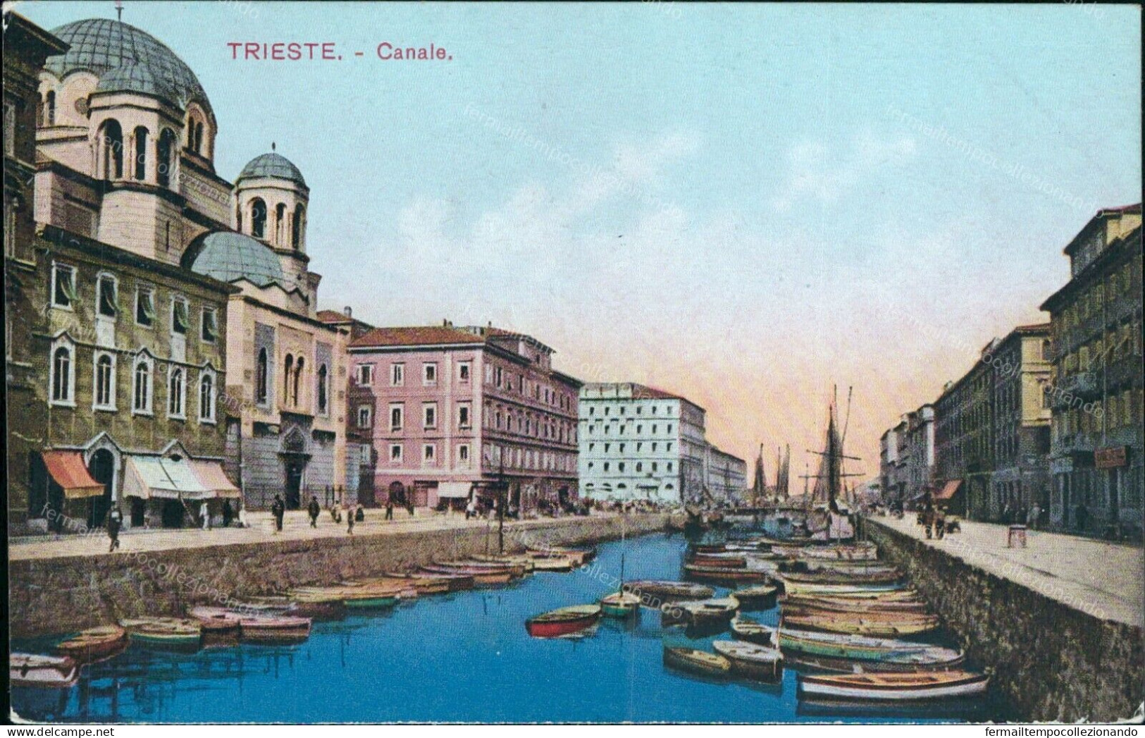 Bu675 Cartolina  Trieste Citta' Canale   Friuli - Trieste