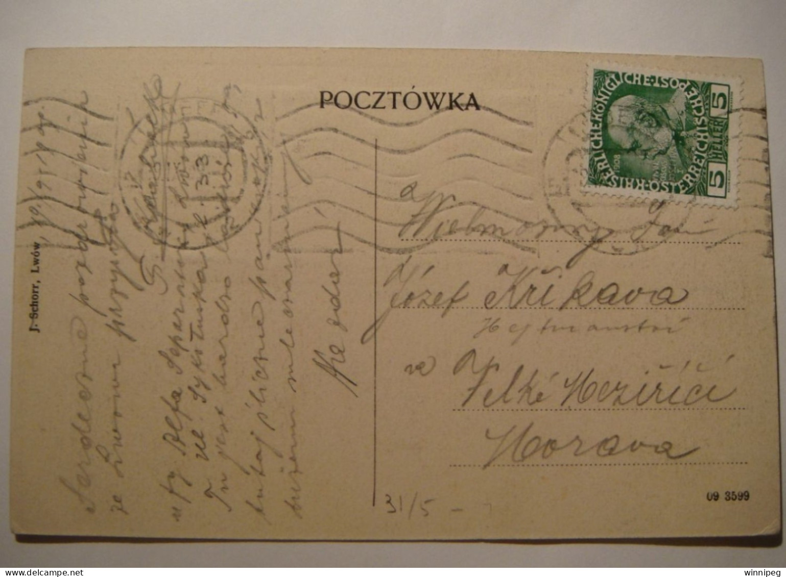 Lwow.Widok Ogolny.J.Schorr.1906.Poland.Ukraine. - Oekraïne