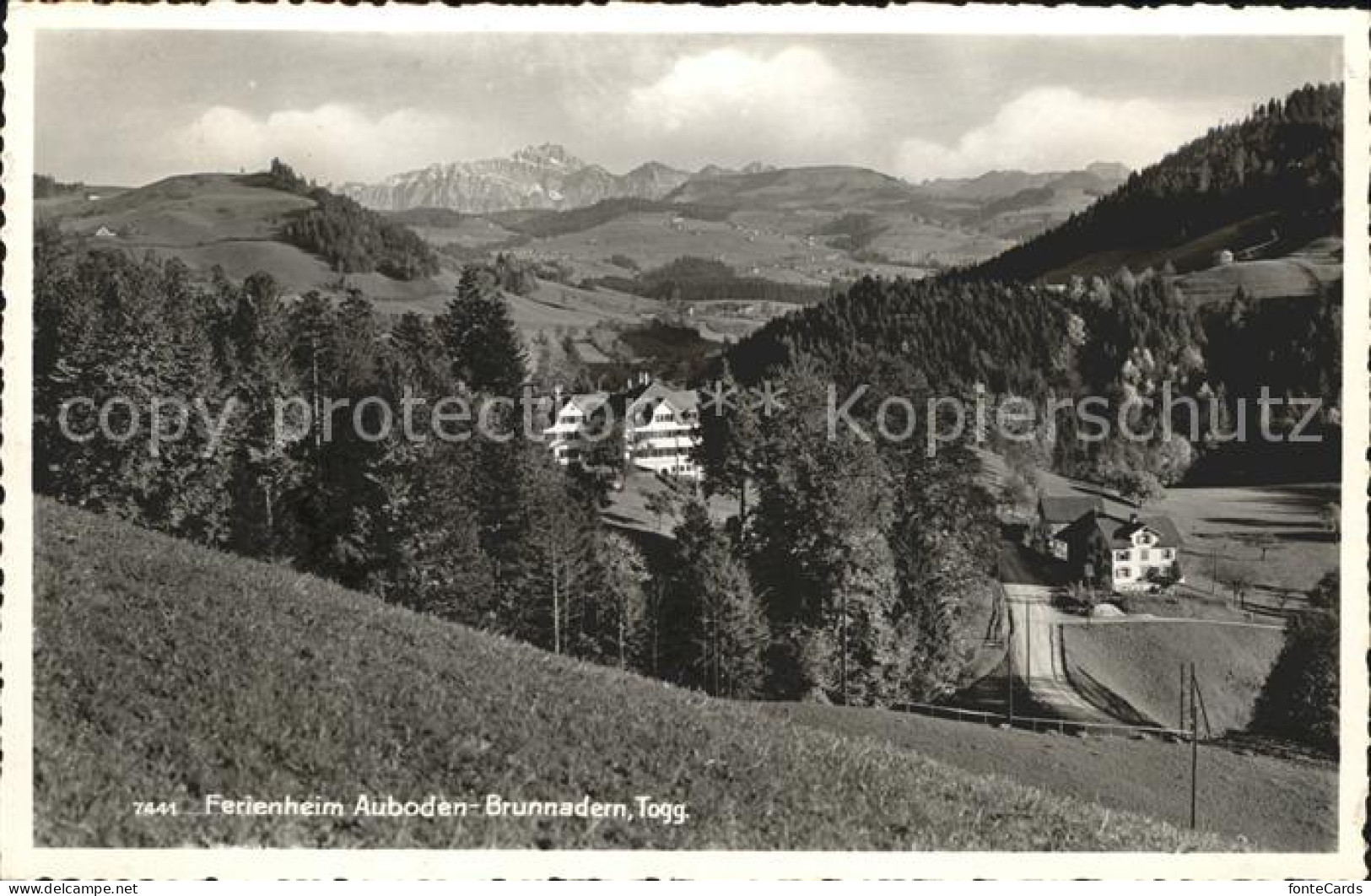 12015840 Brunnadern SG Ferienheim Auboden Fernsicht Panorama Brunnadern - Sonstige & Ohne Zuordnung