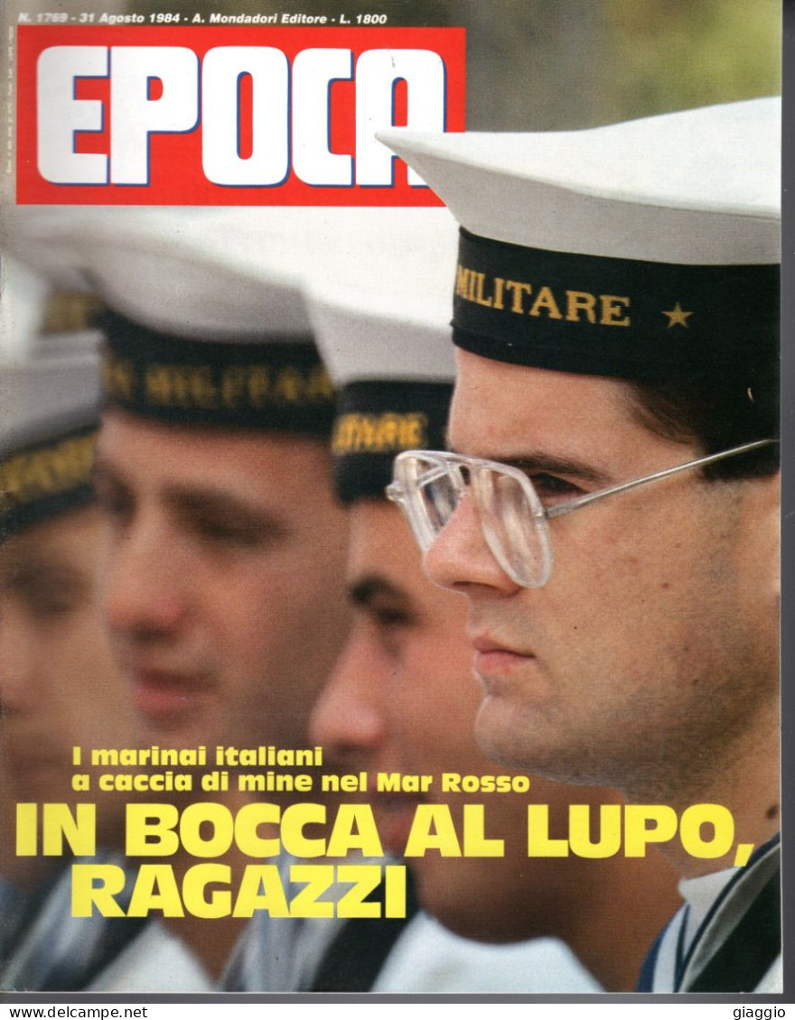 °°° RIVISTA EPOCA N° 1769 DEL 31 AGOSTO 1984 °°° - Autres & Non Classés