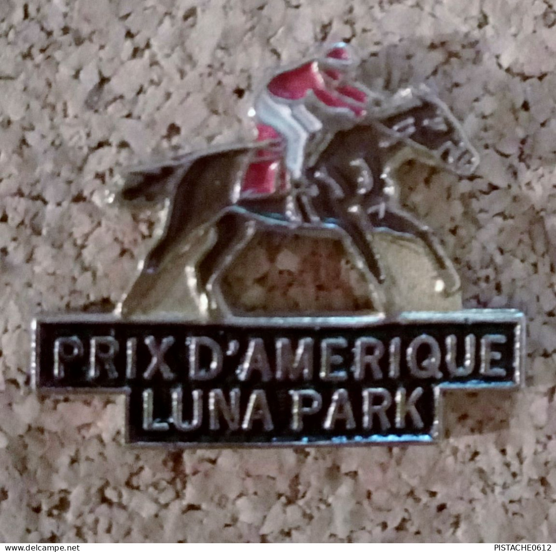 Pin's Prix D'Amerique Luna Park Cheval équitation - Autres & Non Classés