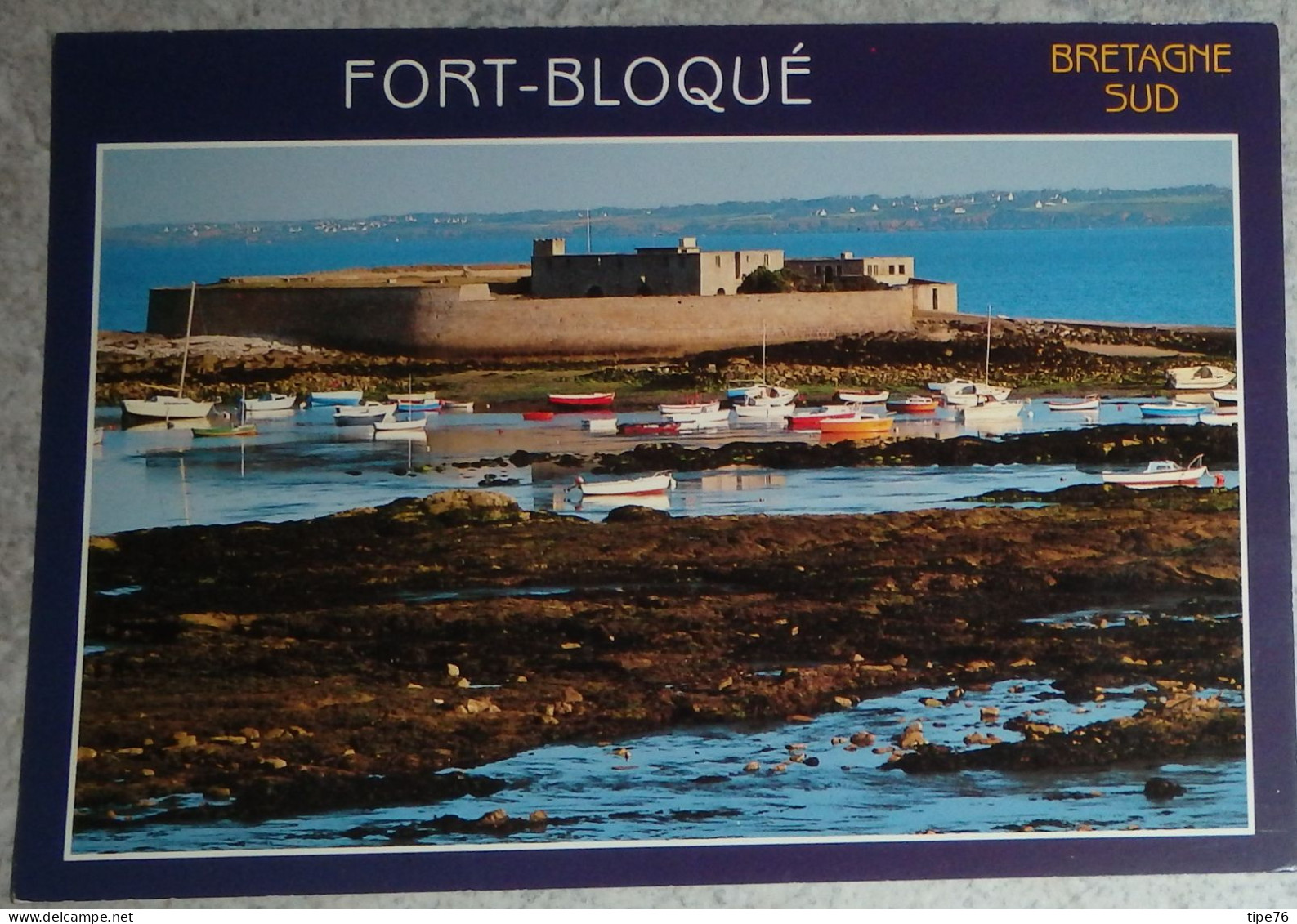 56 Morbihan CPM  La Route Côtière De Lorient Fort Bloqué Bretagne Sud - Sonstige & Ohne Zuordnung