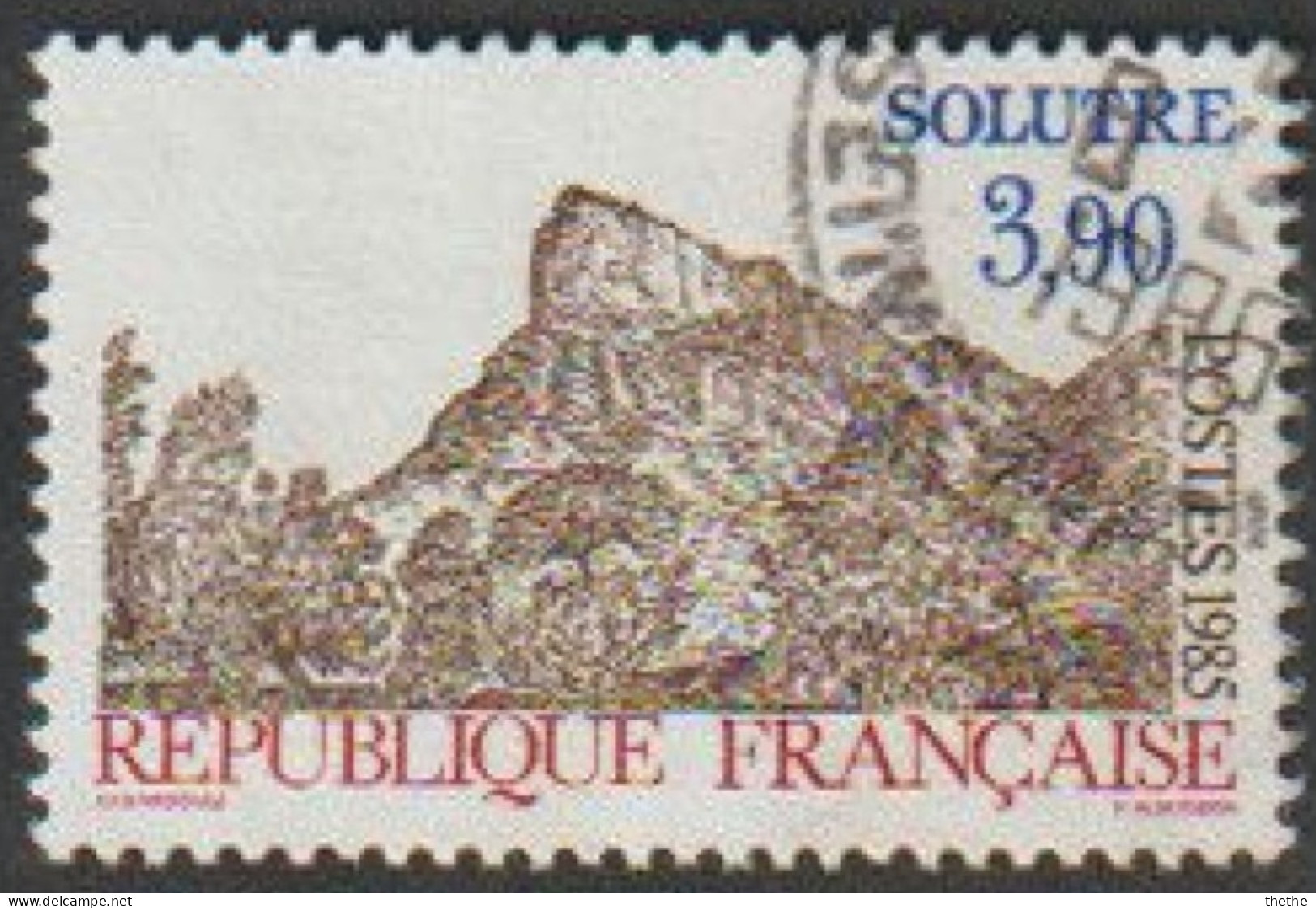 FRANCE - Solutre - Oblitérés