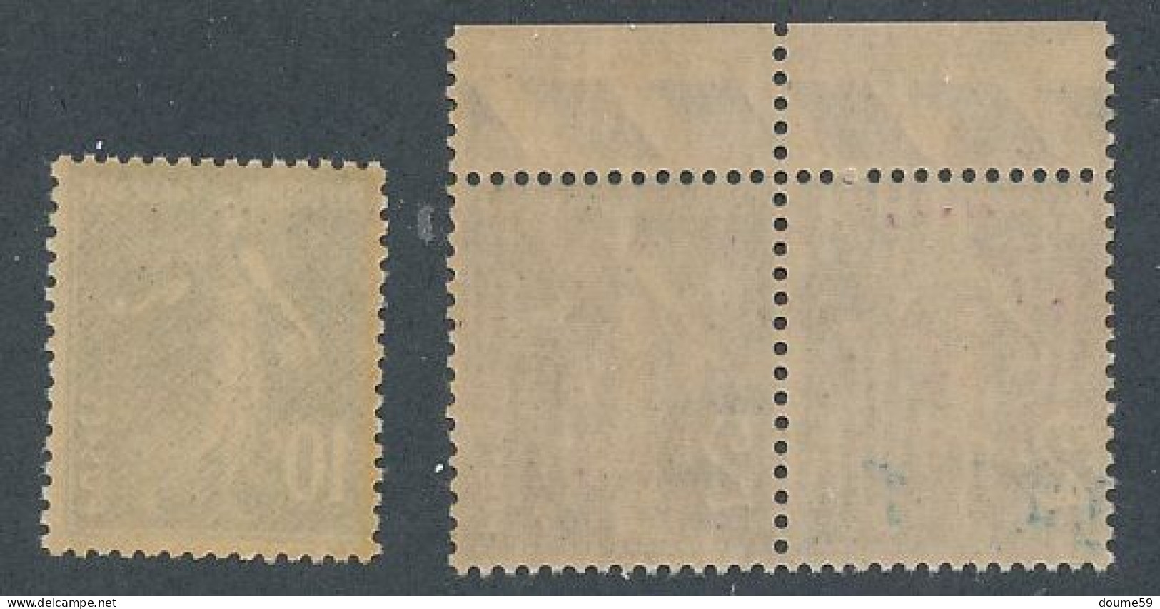 AC-255: FRANCE:  Semeuses N°159** (type 1B ?)-239**(2) - 1906-38 Semeuse Camée