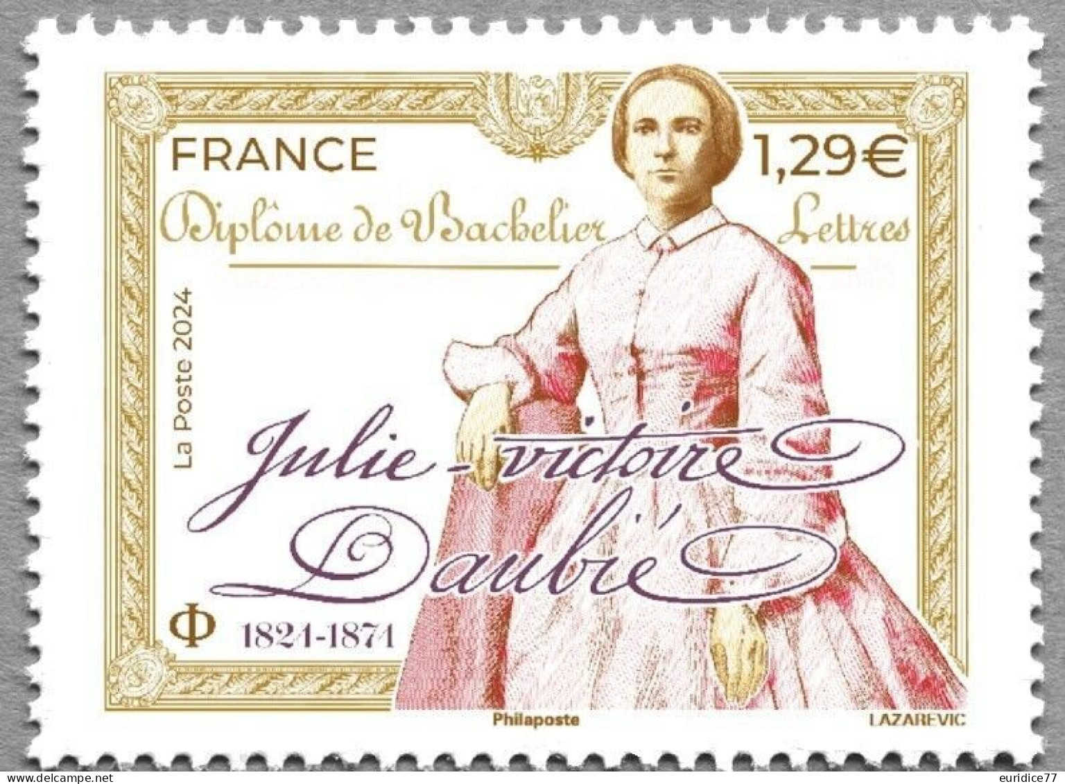 France 2024 - Julie-Victoire Daubie Mnh** - Unused Stamps