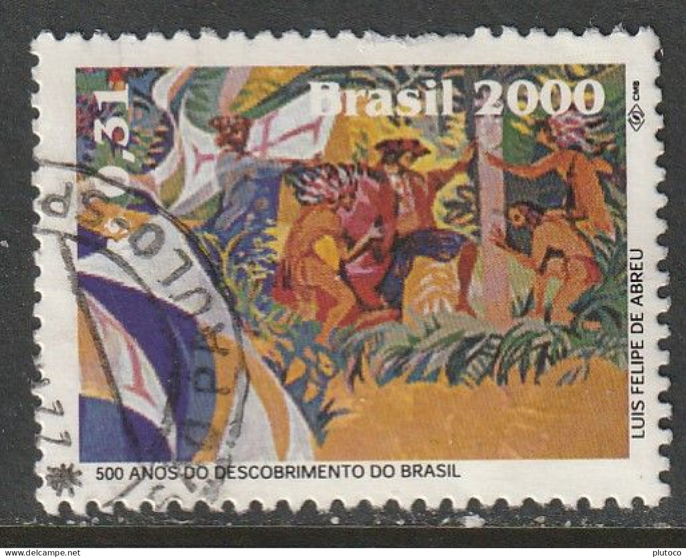 BRASIL, USED STAMP, OBLITERÉ, SELLO USADO - Otros & Sin Clasificación