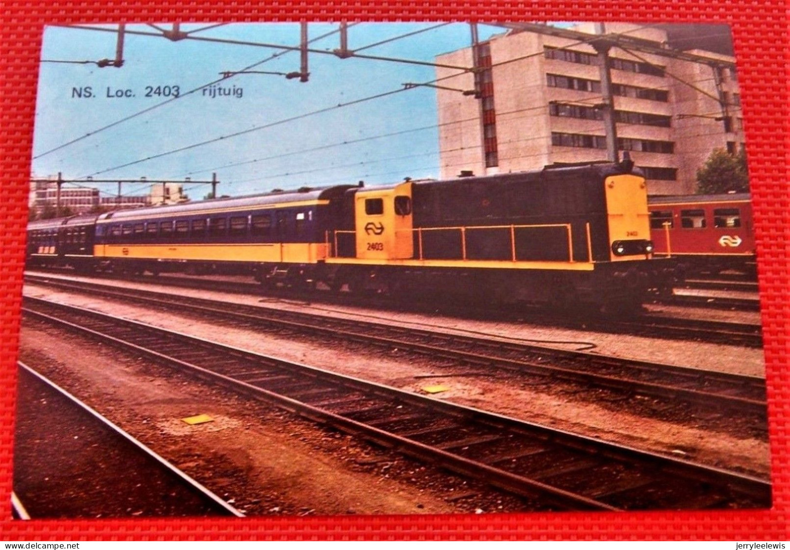 TRAINS -    NS.  E-Loc. 1145 - Trains