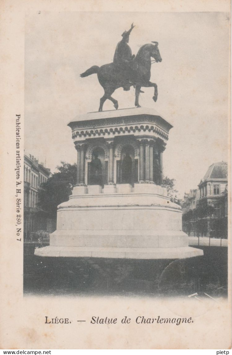 Liège - Statue De Charlemagne - Liège