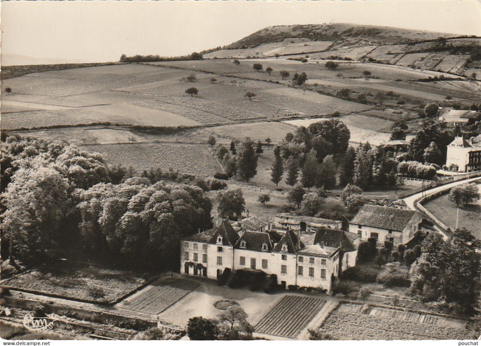 Z+ 21-(71) ENVIRONS DE LA ROCHE VINEUSE - MONCEAU - LA MAISON DE LAMARTINE - AU FOND , MONTAGNE DE LA ROCHETTE - 2 SCANS - Andere & Zonder Classificatie