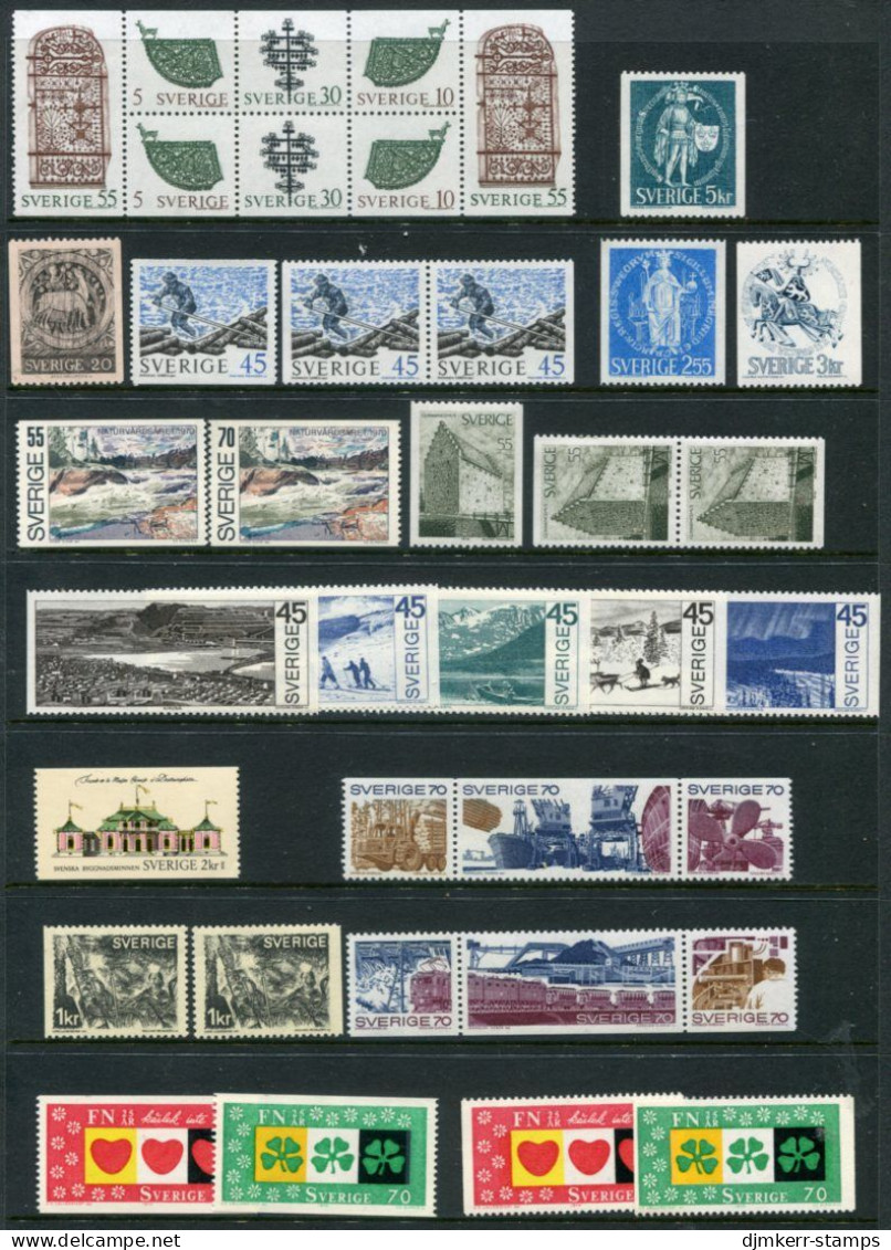 SWEDEN 1970 Complete Issues Ry MNH / **.  Michel 665-99 - Ongebruikt