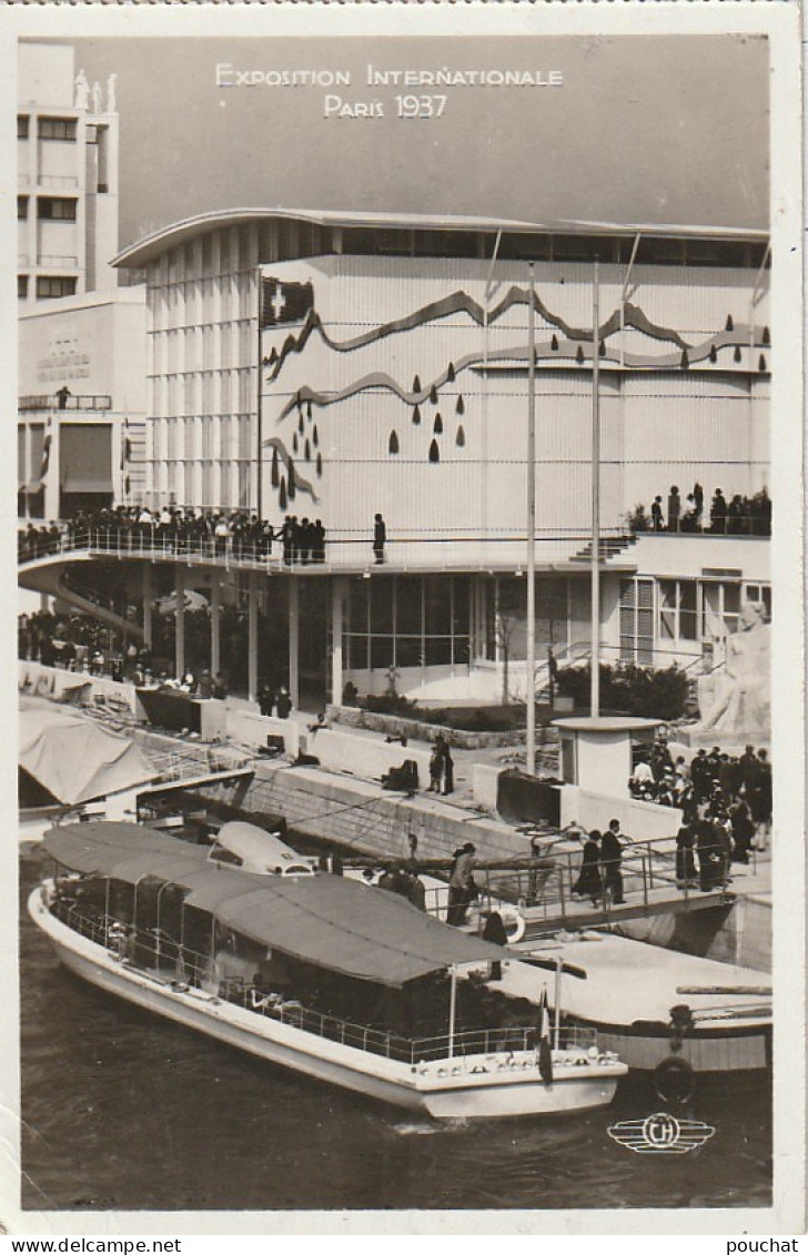 Z++ 3-(75) EXPOSITION INTERNATIONALE DE PARIS 1937 - PAVILLON DE LA SUISSE - ARCH. DURIG  - 2 SCANS - Ausstellungen