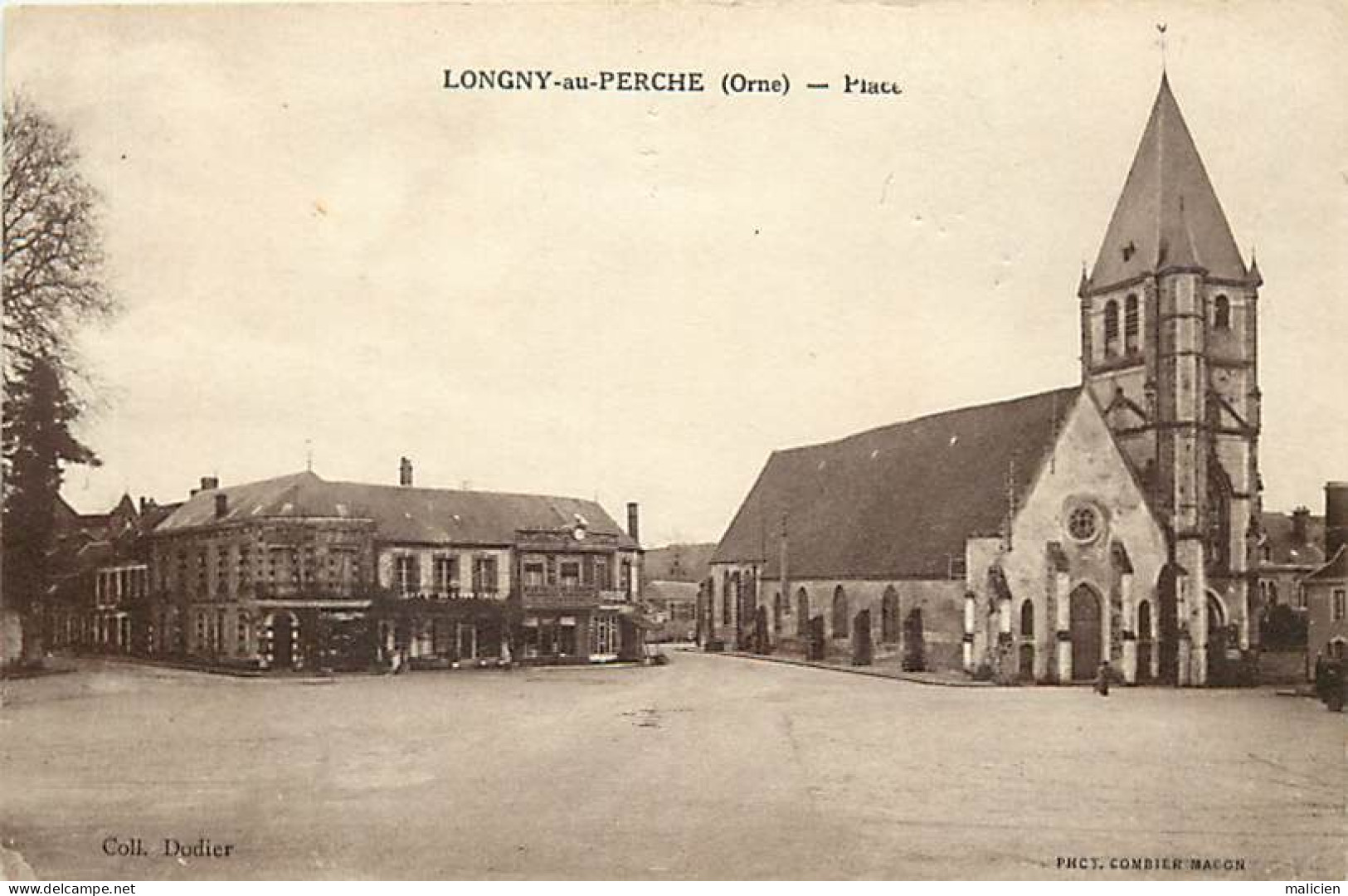 - Orne -ref-B776- Longny Au Perche - Place De L Eglise - - Longny Au Perche