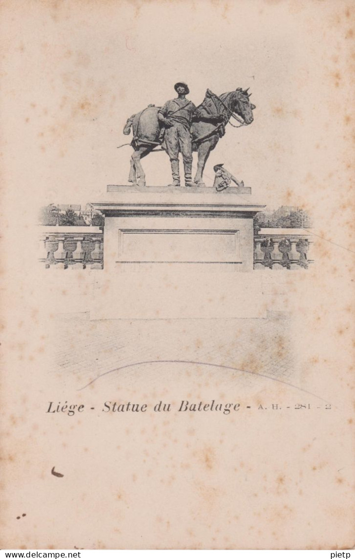 Liège - Statue Du Batelage - Liege