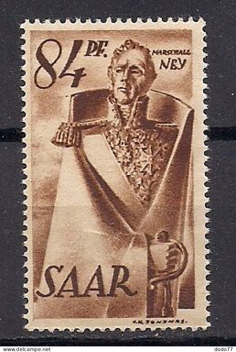 SARRE NEUF AVEC TRACES DE CHARNIERES - Unused Stamps
