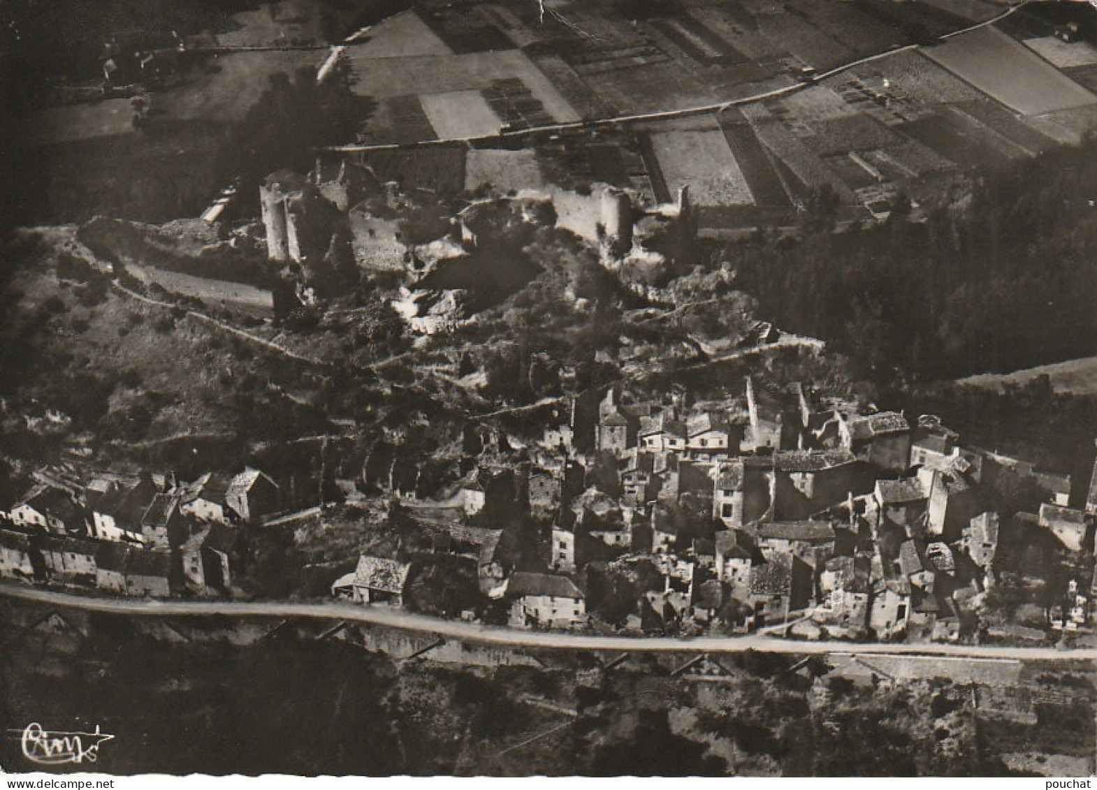 Z++ 10-(81) PENNE DU TARN - VUE PANORAMIQUE AERIENNE - 2 SCANS - Autres & Non Classés