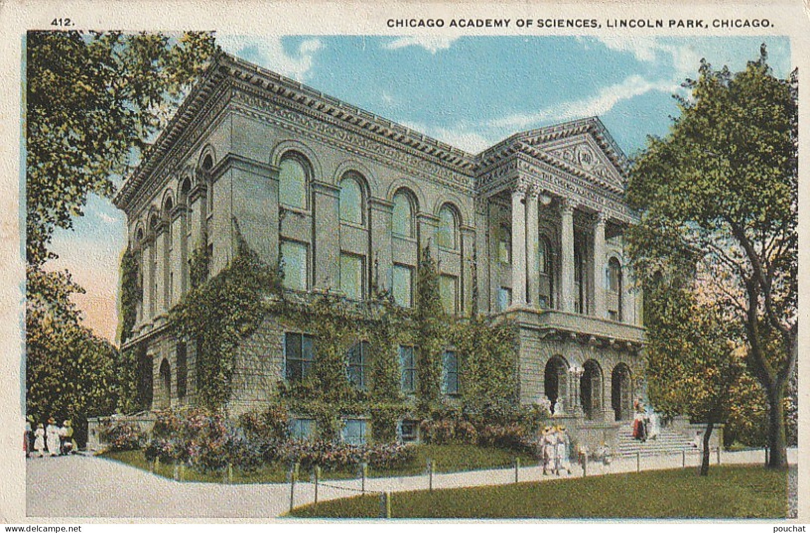 Z++ 12- (U. S. A.) CHICAGO ACADEMY OF SCIENCES , LINCOLN PARK , CHICAGO  - 2 SCANS - Chicago