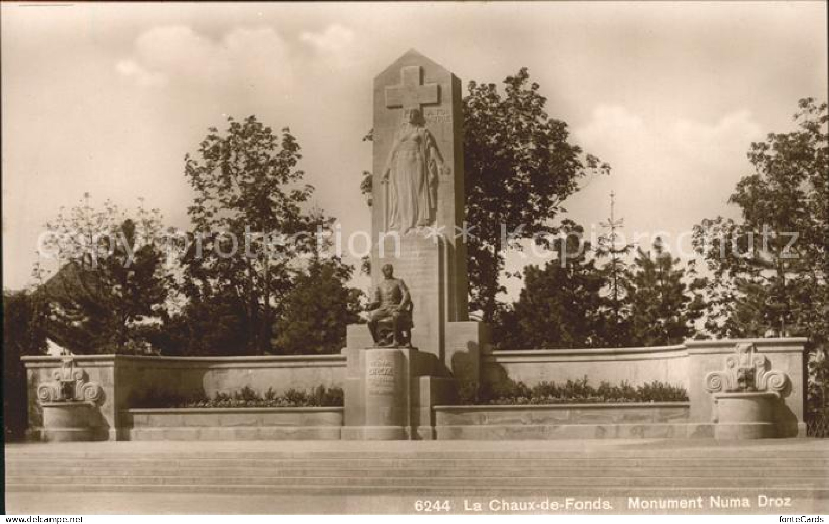 12013853 La Chaux-de-Fonds Monument Numa Droz La Chaux-de-Fonds - Altri & Non Classificati