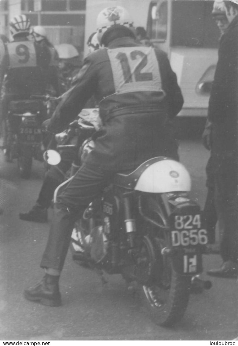 MOTO BSA 500 MARS  1969 PHOTO  ORIGINALE 12X9CM - Sport
