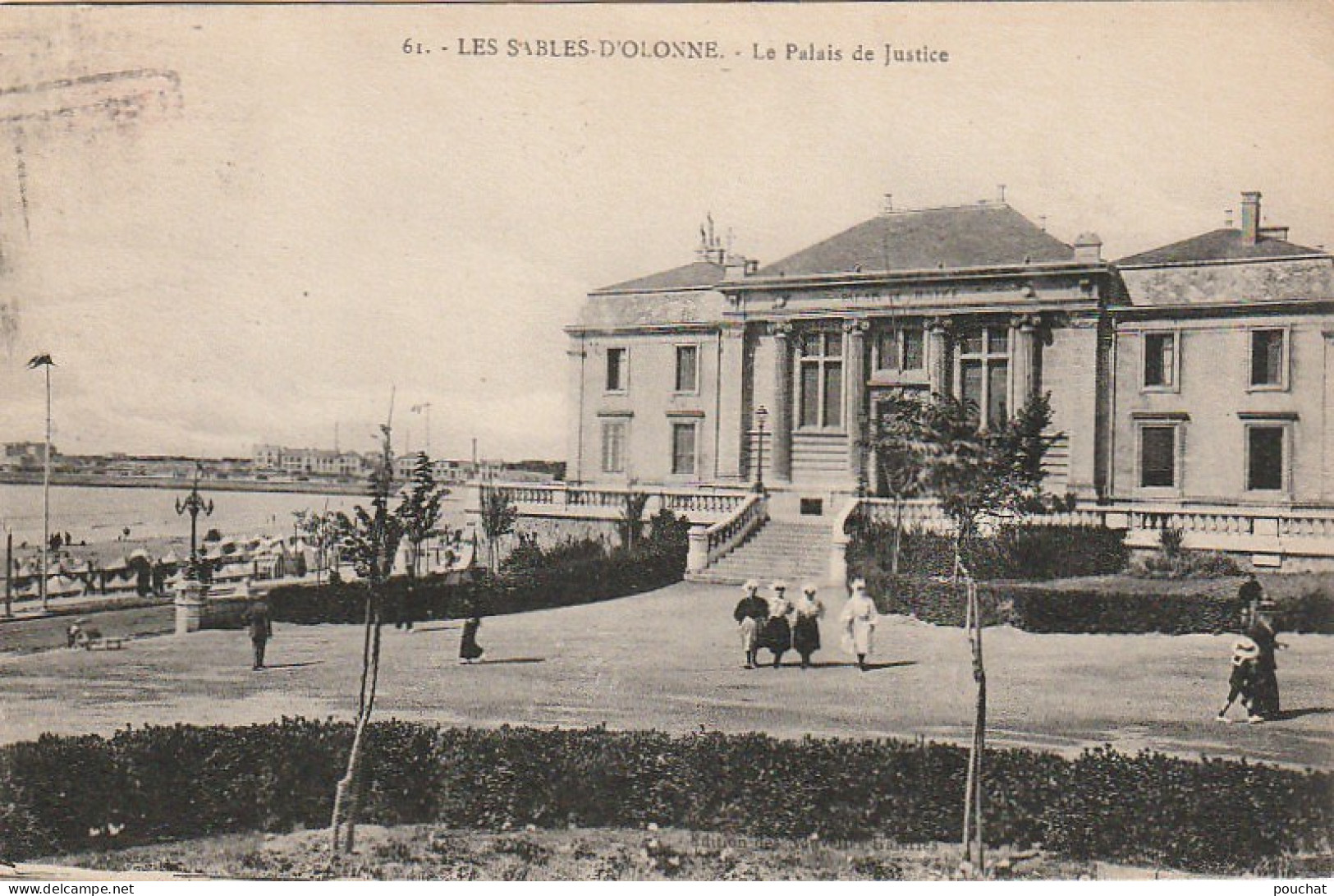 Z++ 17-(85) LES SABLES D' OLONNE - LE PALAIS DE JUSTICE - SABLAISES - 2 SCANS - Sables D'Olonne