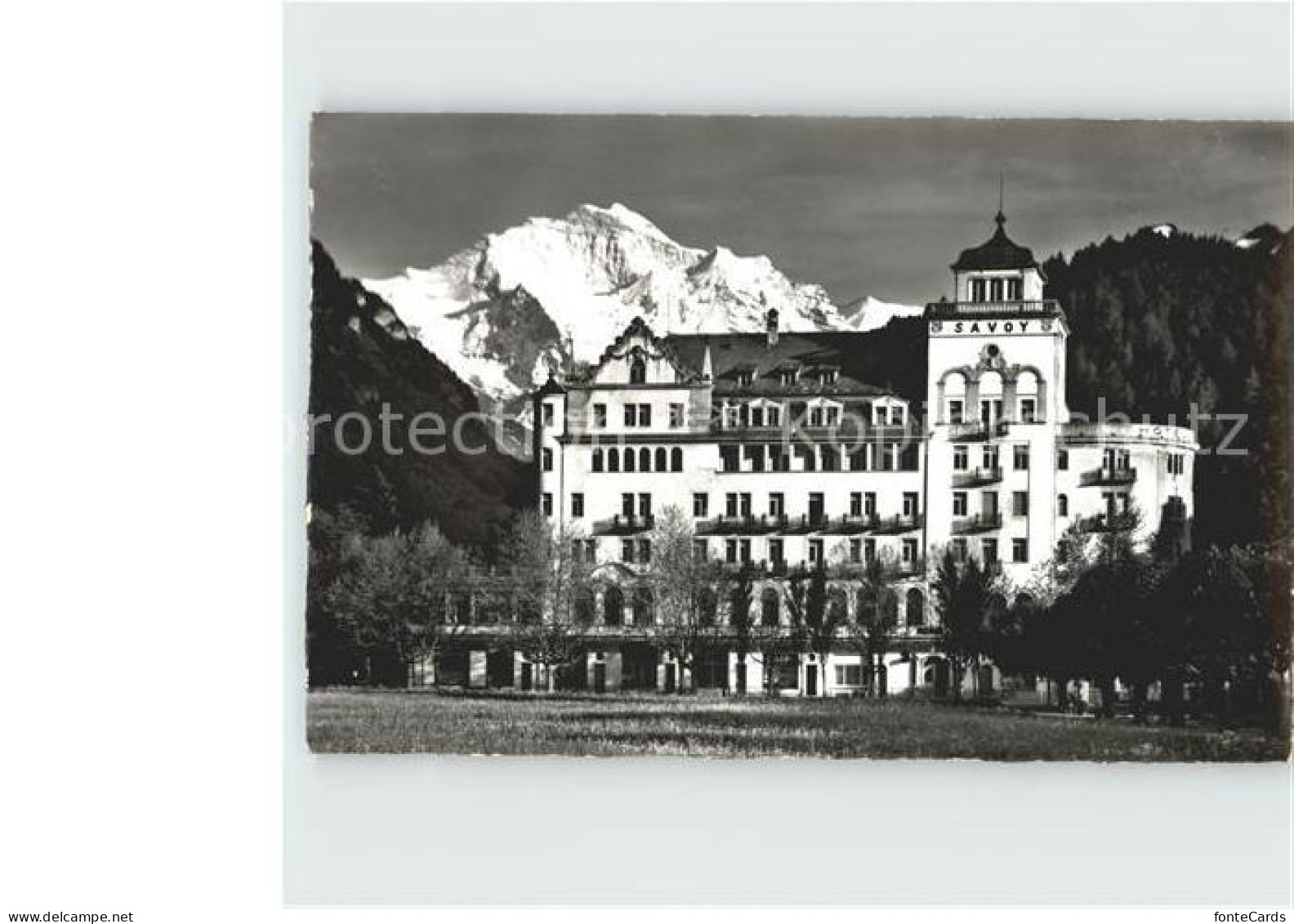 12013612 Interlaken BE Hotel Savoy Mit Jungfrau Interlaken - Sonstige & Ohne Zuordnung