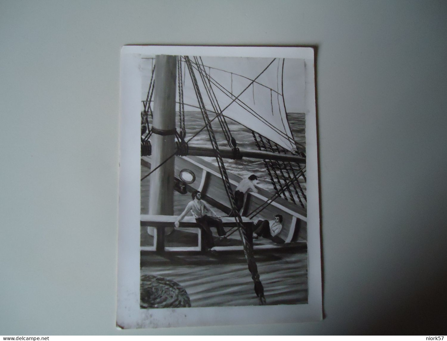 GREECE   POSTCARDS MENS IN SHIPS NAVY MORE PURHASES 10% DISCOUNT - Greece