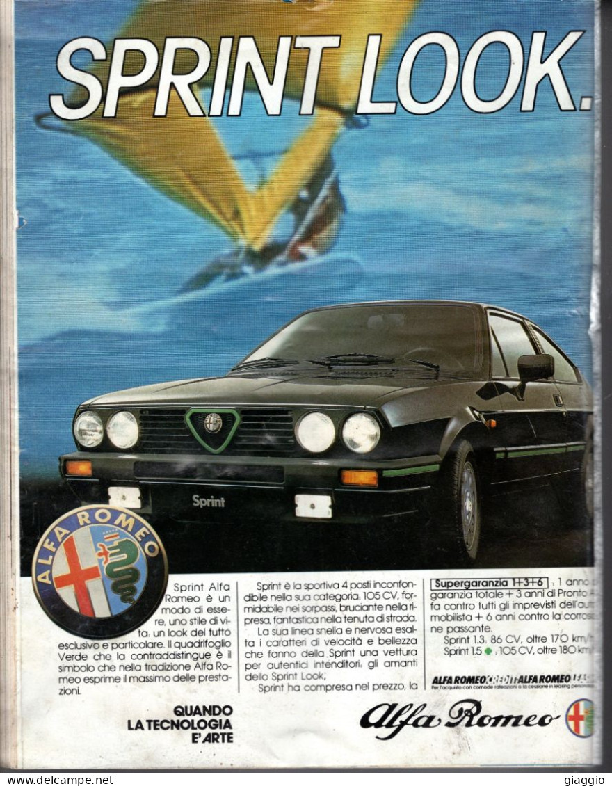 °°° RIVISTA EPOCA N° 1761 DEL 6 LUGLIO 1984 °°° - Andere & Zonder Classificatie