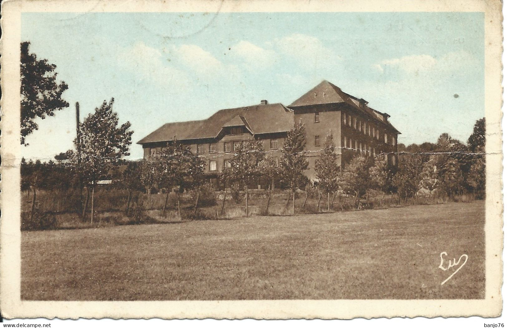 Lorquin (57) - Un Pavillon De L'Hôpital Psychiatrique - Lorquin