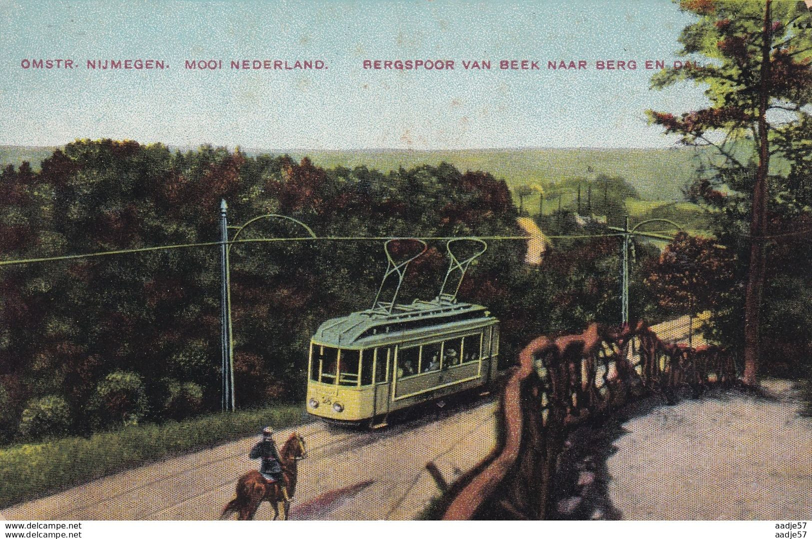 Netherlands Pay Bas Nijmegen Bergspoor Tramway - Tramways