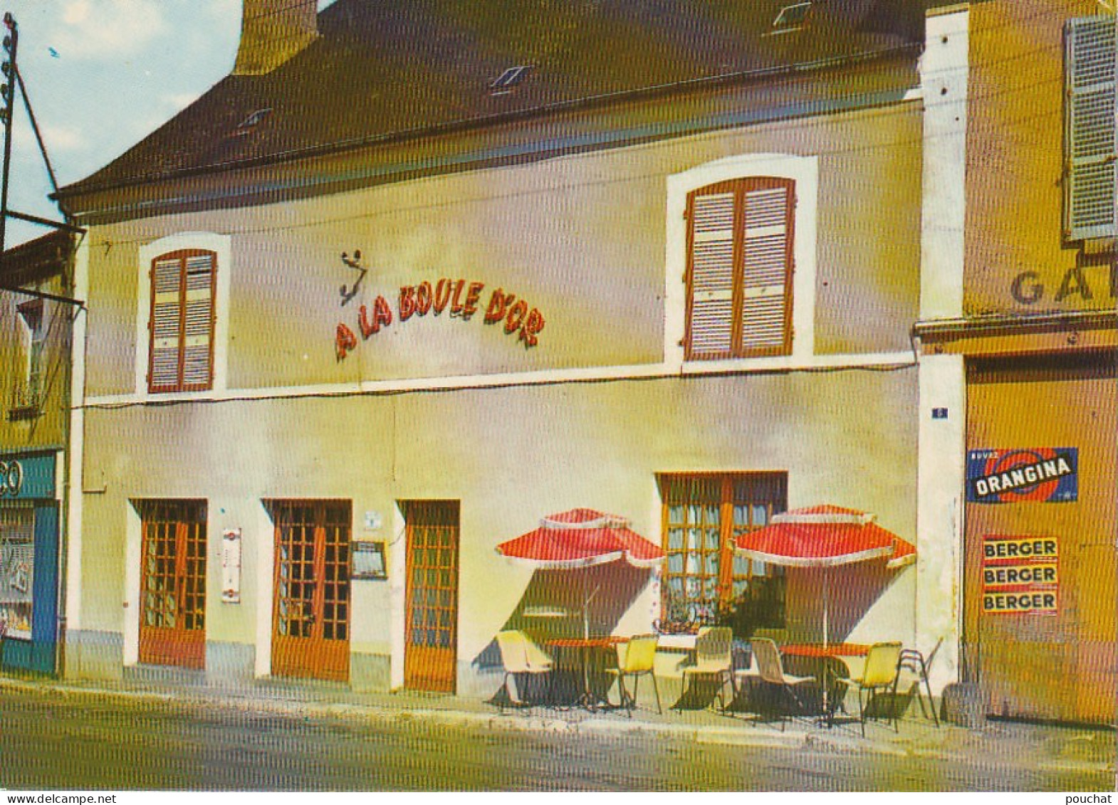 Z++ 21-(89) HOTEL DE LA BOULE D' OR - ST FARGEAU - 2 SCANS - Saint Fargeau