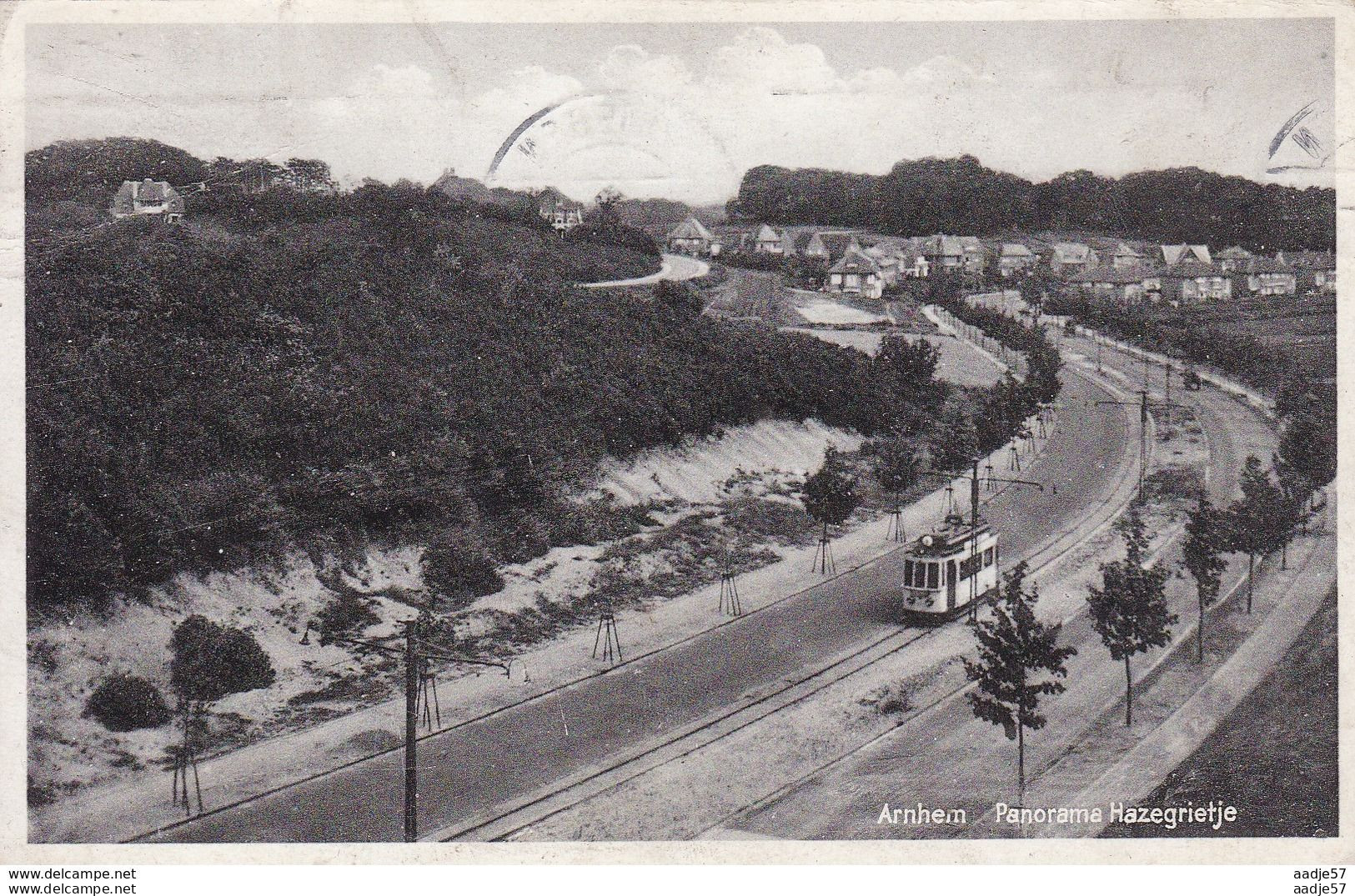 Netherlands Pay Bas Arnhem Hazegrietje Tramway 1931 - Tram